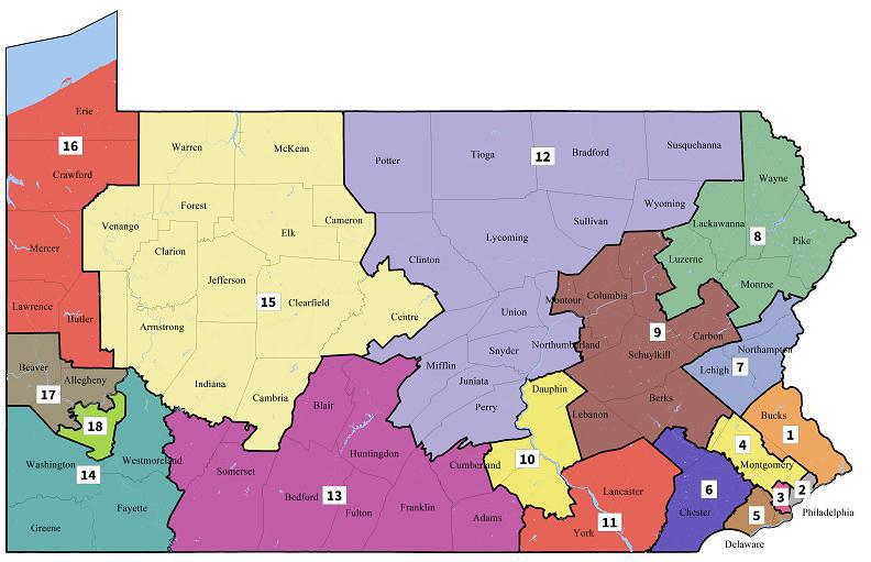 U.S. Supreme Court will not Stay Pennsylvania’s 2018 Congressional Map ...