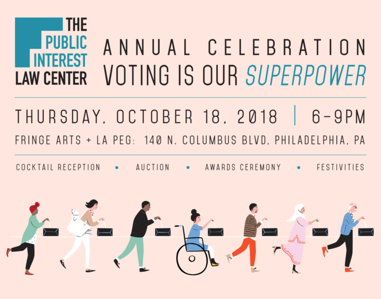 October 18, 2018 - The Public Interest Law Center Annual Celebration