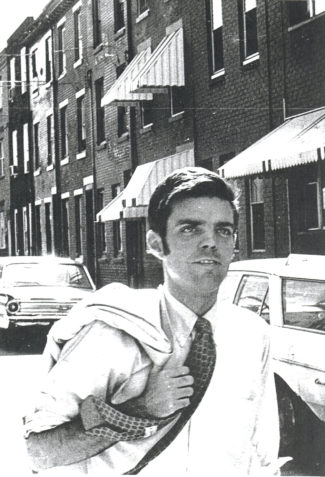 Tom Gilhool campaigning in Philadelphia in 1969