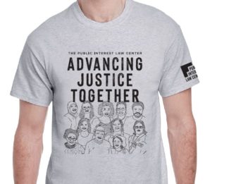 advancing justice together t-shirt