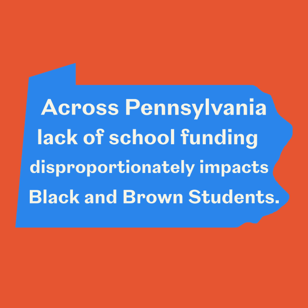 Across Pennsylvania lack of school funding disproportionately affects Black and Brown students