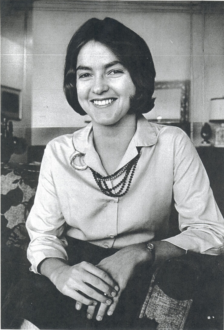 Gillian Gilhool in 1966